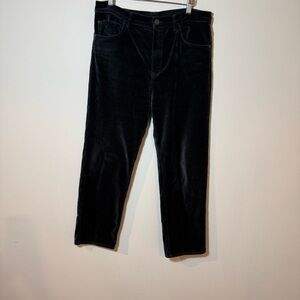 Massimo Dutti Black Straight Leg Pants